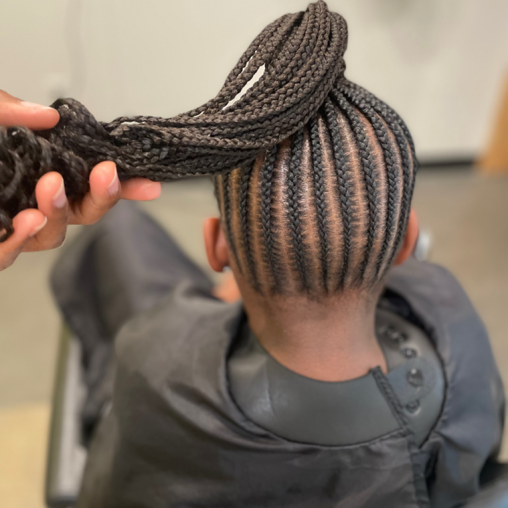 Kid’s Braided Ponytail at Radiant Beautyy in Memphis, TN