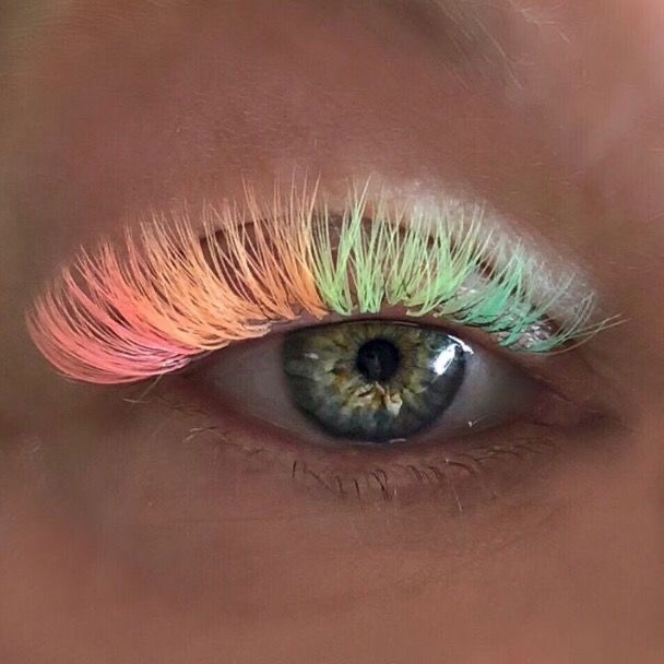 Eyelash Pop Of Color