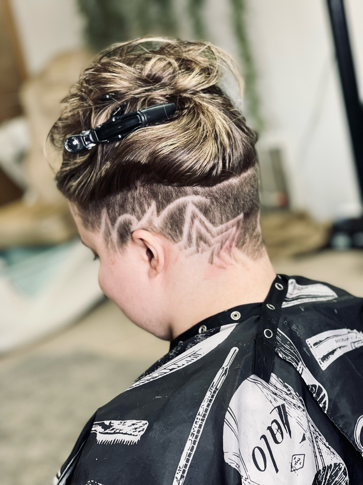 Womens Dry Cut/Undercut