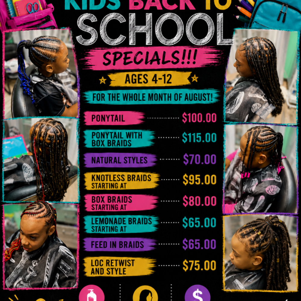 Lemonade Braids at Exquisite Braids And Styles in Aurora, CO