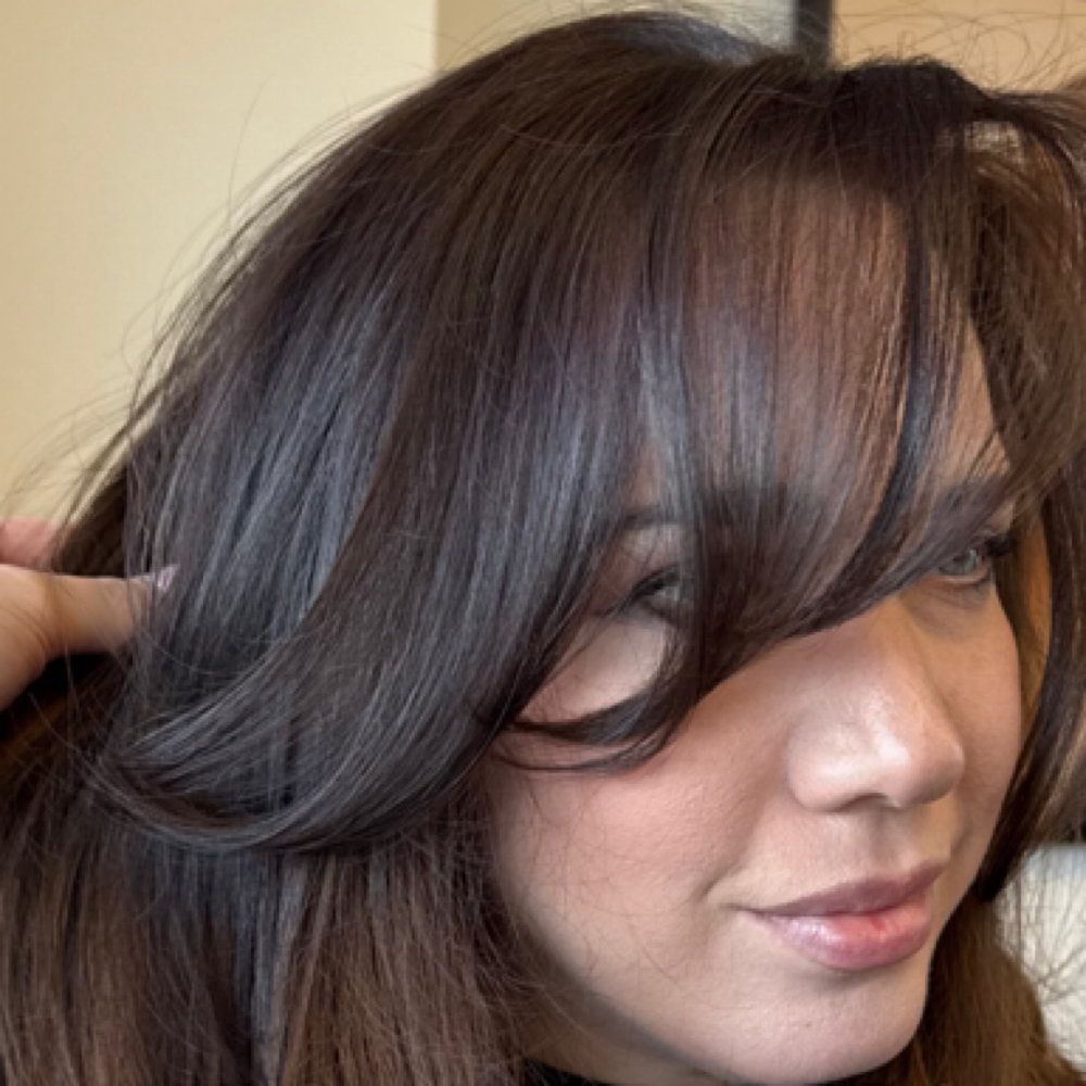 Bang Trim at Indy & Bo Hair Co. in Spotsylvania Courthouse, VA