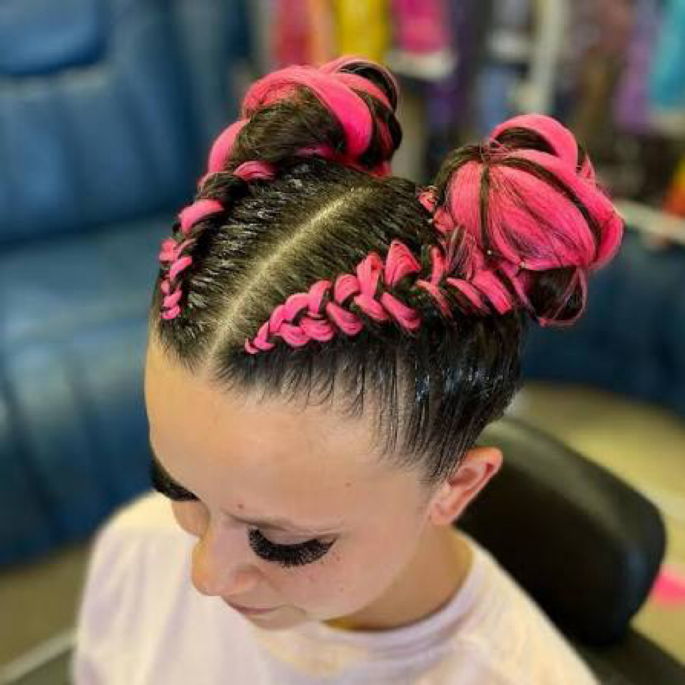 Space Buns at The Haven Collective Salon in Brewton, AL