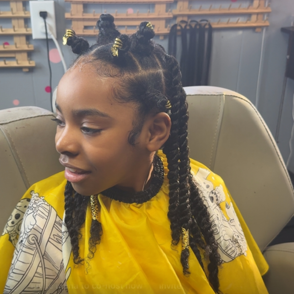Twist Out at Lucky Your Hair Salon in Toledo, OH