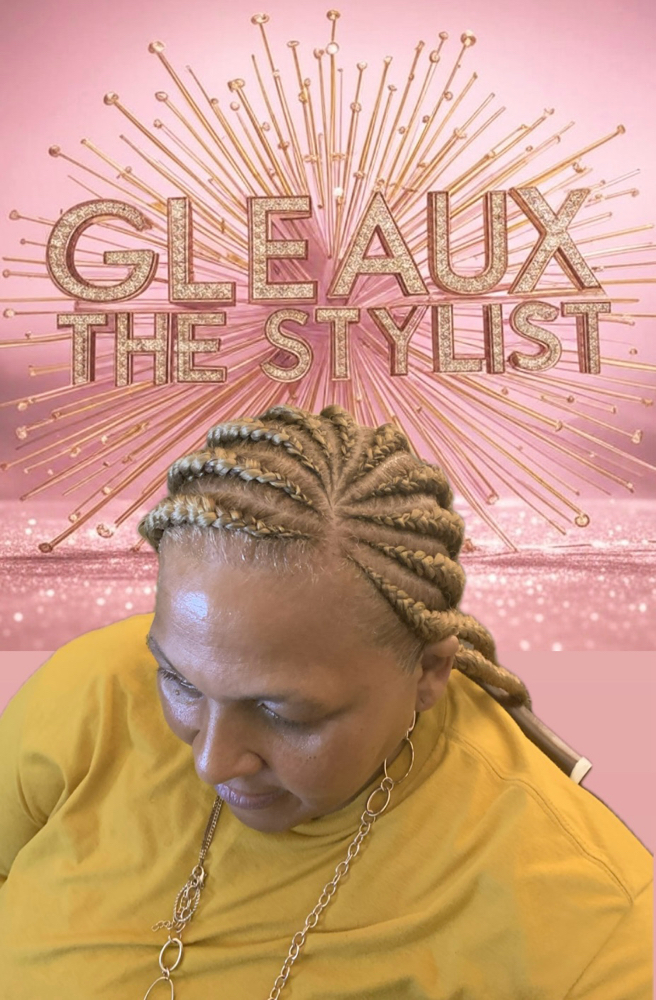Straight Back Braids (Large)