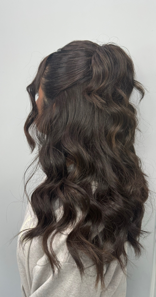 Half Up Half Down at LUNA BEAUTY in Wallace, NC