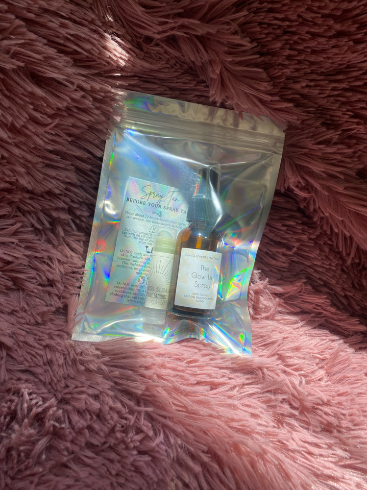 Glow Up Spray With Tanner at Sunless Sommer Spray Tanning in Apple Valley, CA