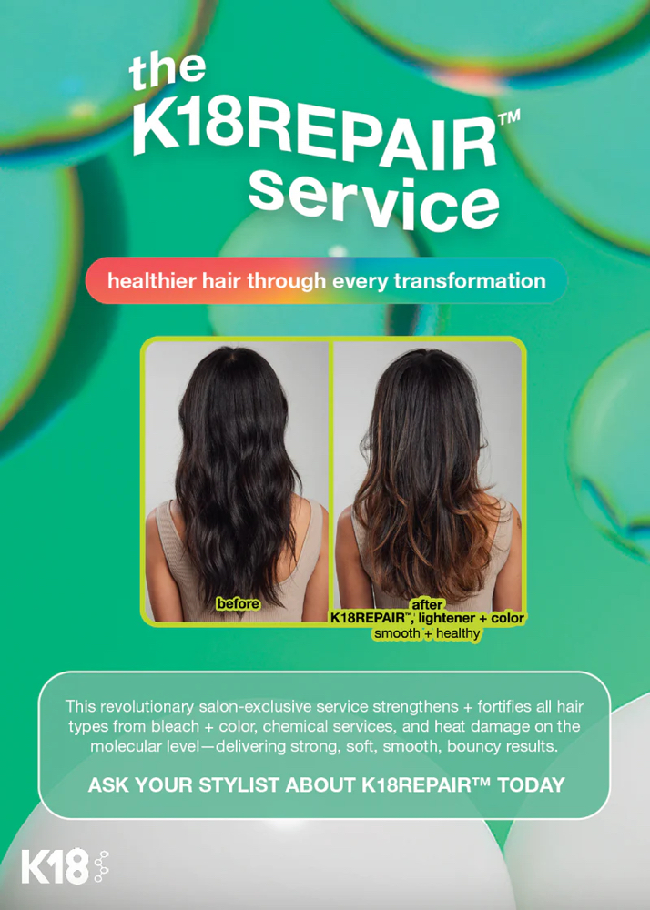 Wash/Haircut/K18 Repair Treatment