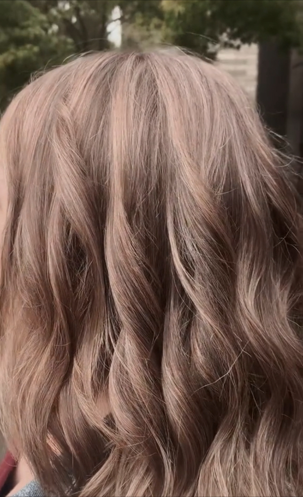 full head  balayage or highlights