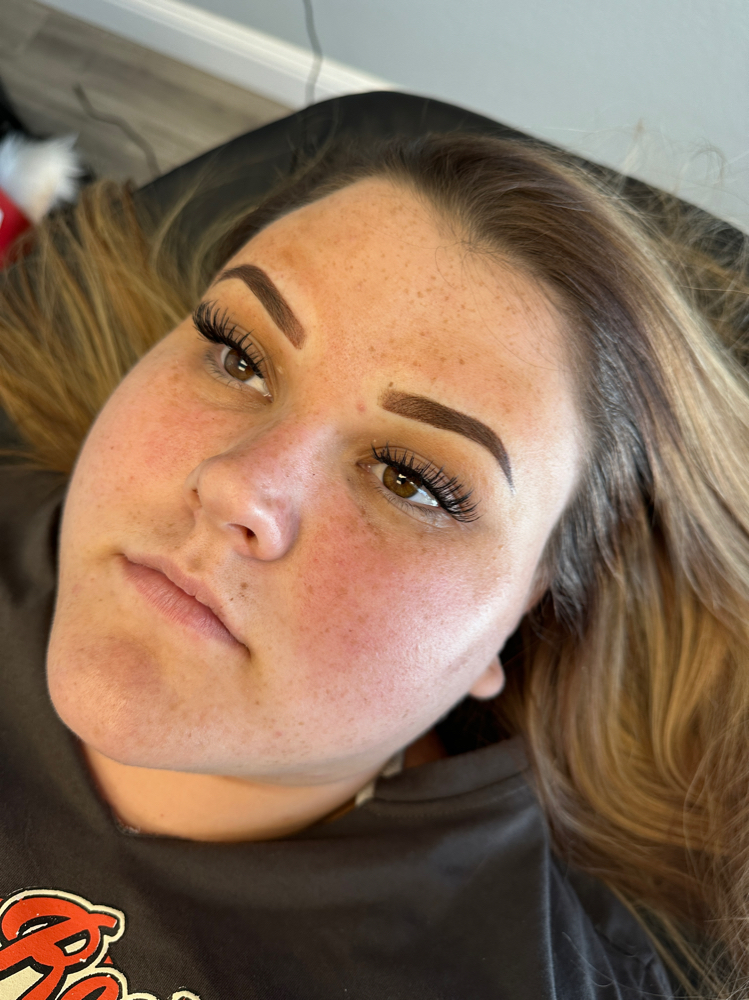 Inital Powder Ombre Brow