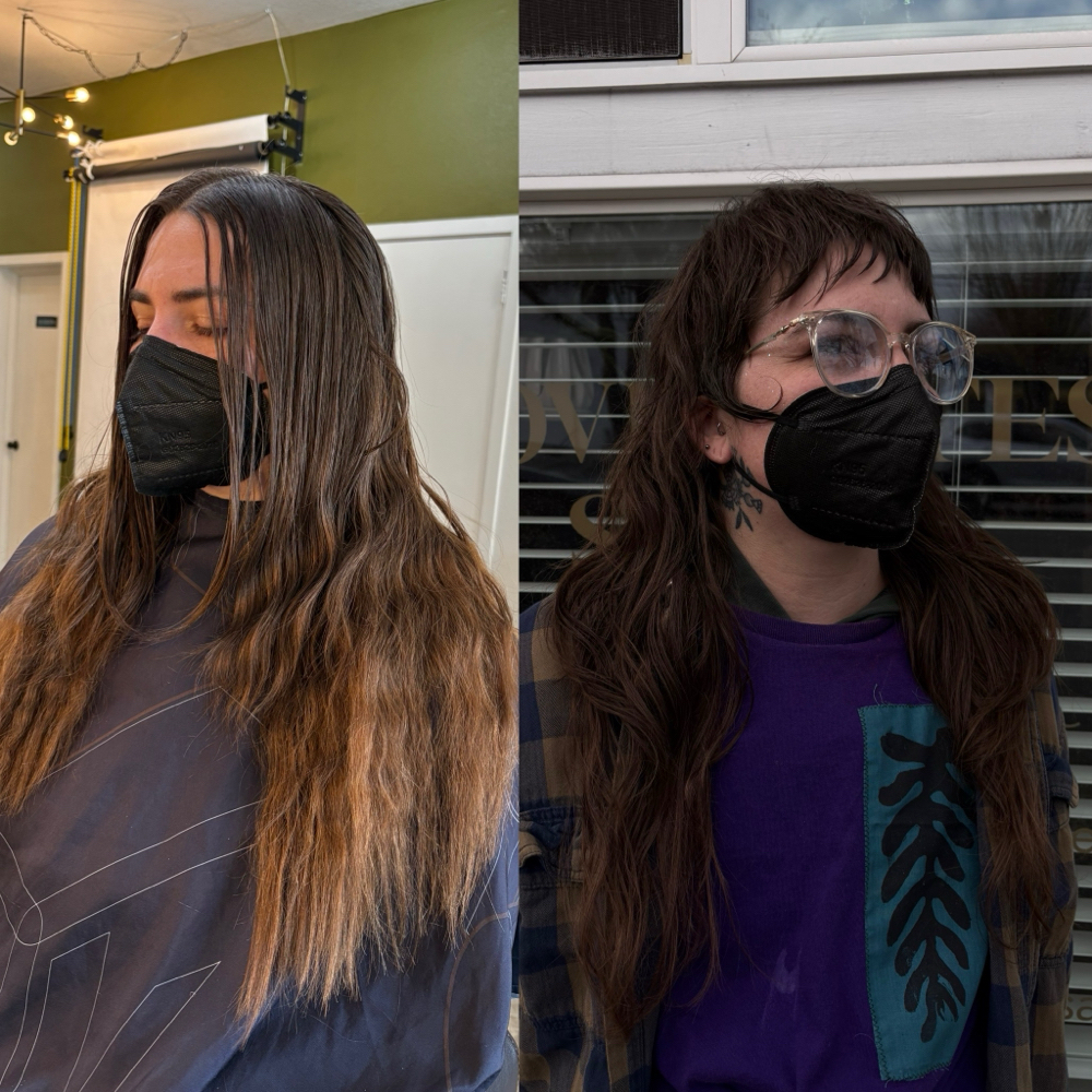 First time haircut * Transformative at Junie P Rose in Portland, OR