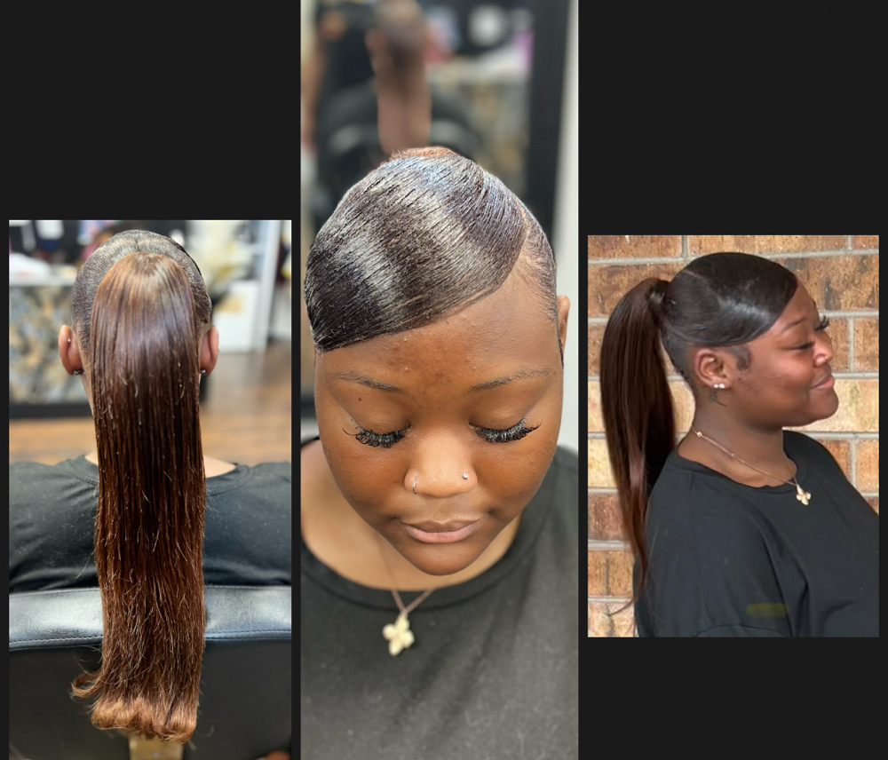 Sleek Ponytail at Key Hair Architecture LLC in Aurora, CO