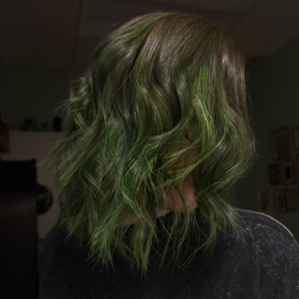 Shearing at Sage Salon in Cary, NC