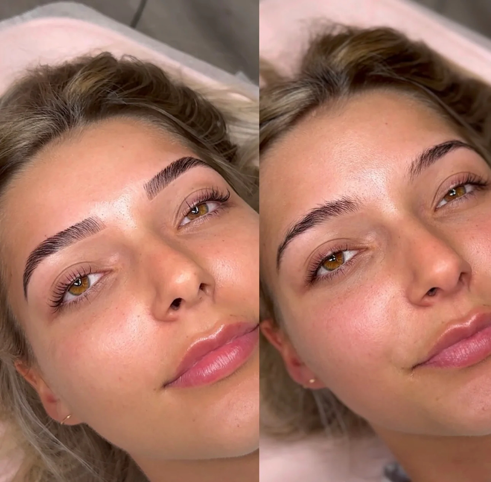Brow Lamination at PMU BY ROMY in Fairfield, OH