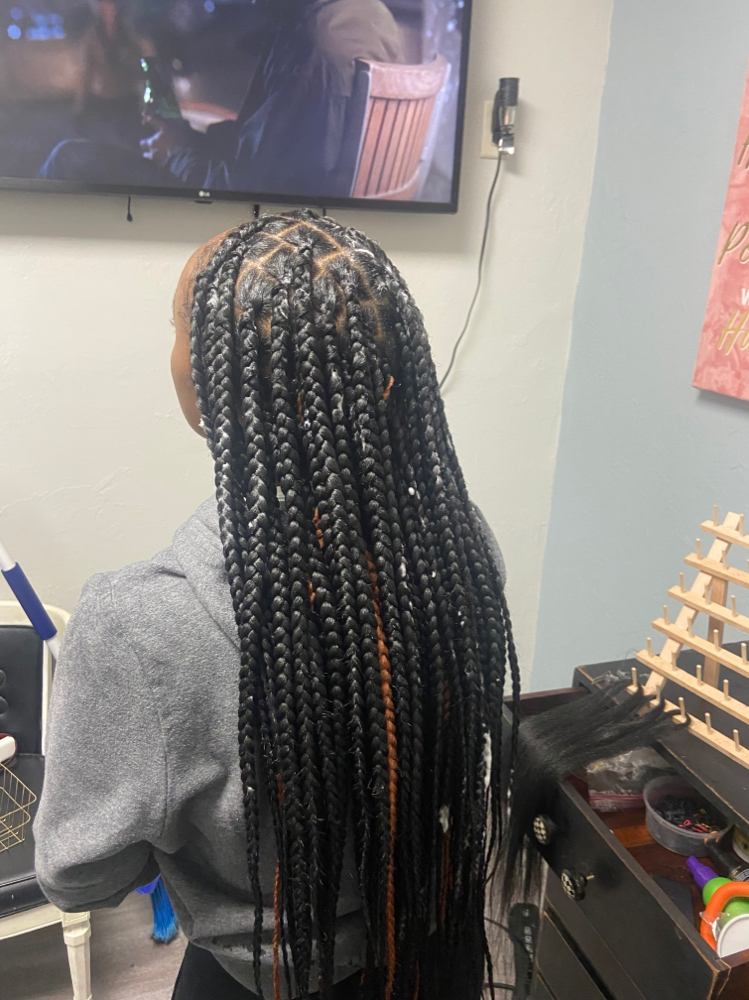 Knotless Braids (Medium hair incl.)