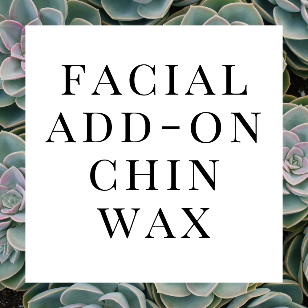 Facial Add On Chin Wax