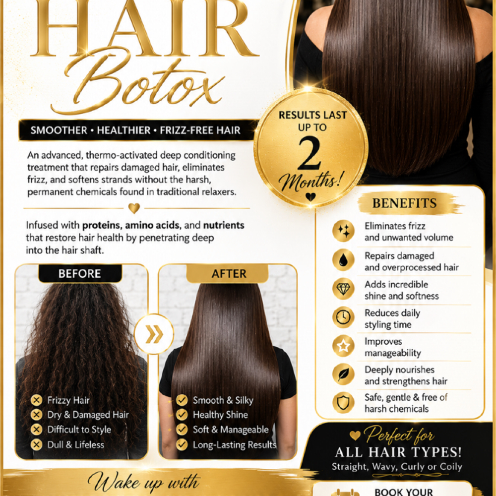 Hair BOTOX at Cuts by Delia in San Marcos, CA