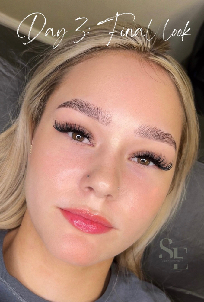 Brow Lamination, Wax, and Stain