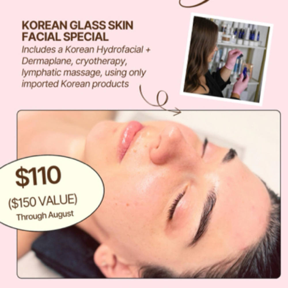 Korean Hydrofacial SUMMER SPECIAL at Halo & Harp Aesthetics in Kingston Springs, TN