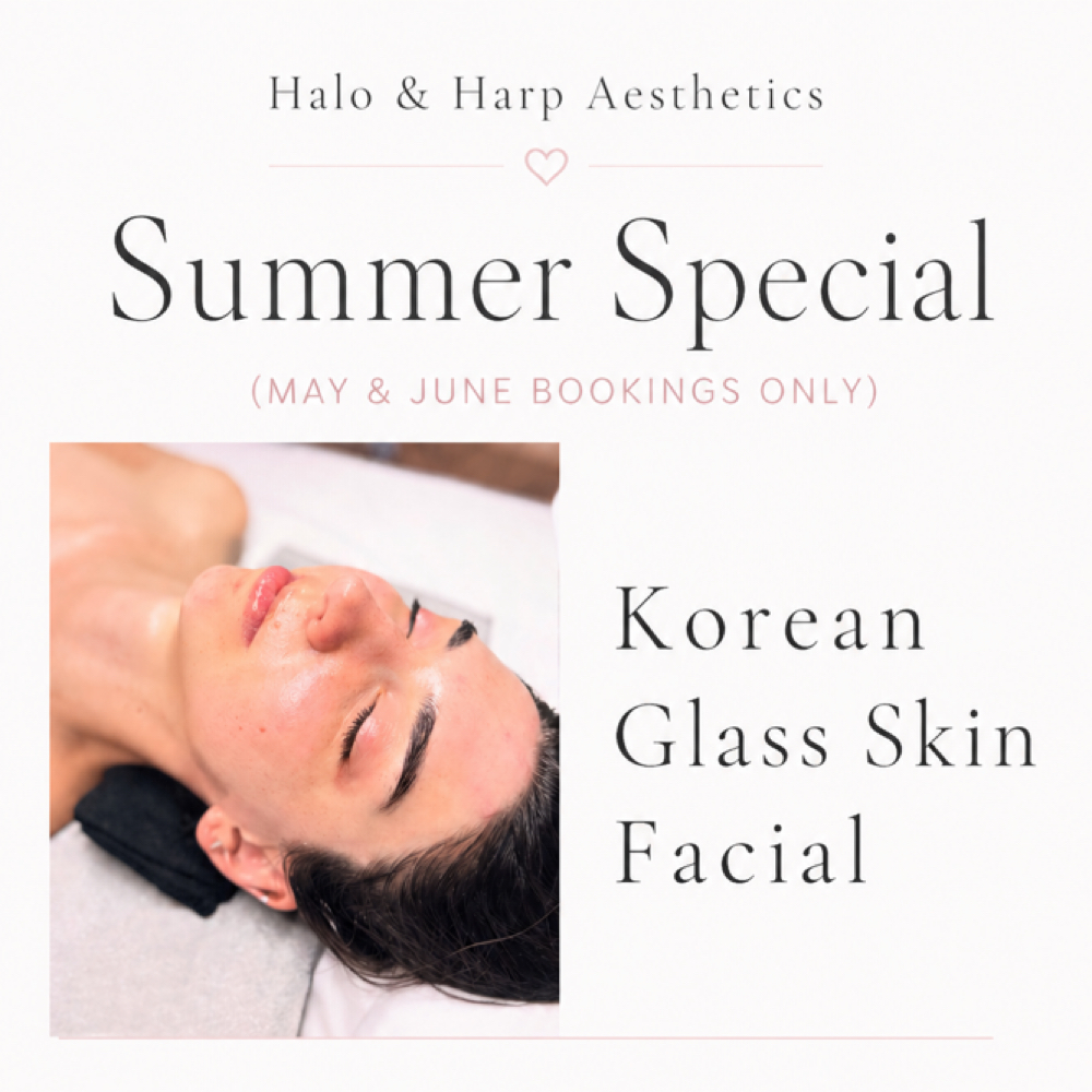 SUMMER SPECIAL - Glass Skin Facial at Halo & Harp Aesthetics in Kingston Springs, TN