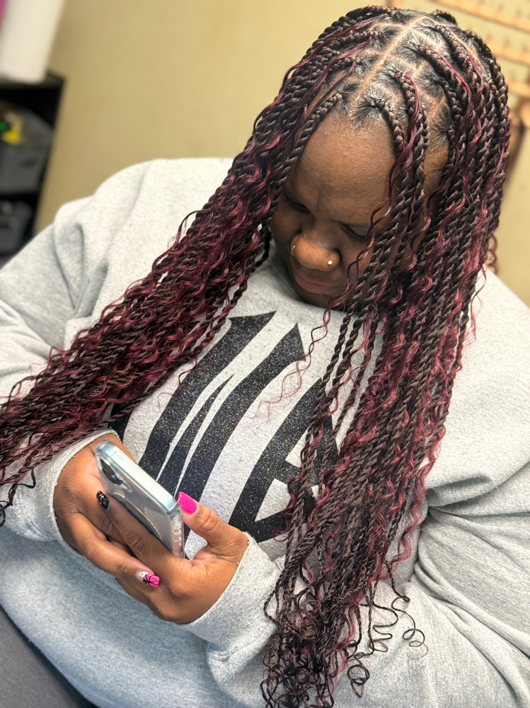 Island twist at KDeeBeauty&Braids in Alamo, TN
