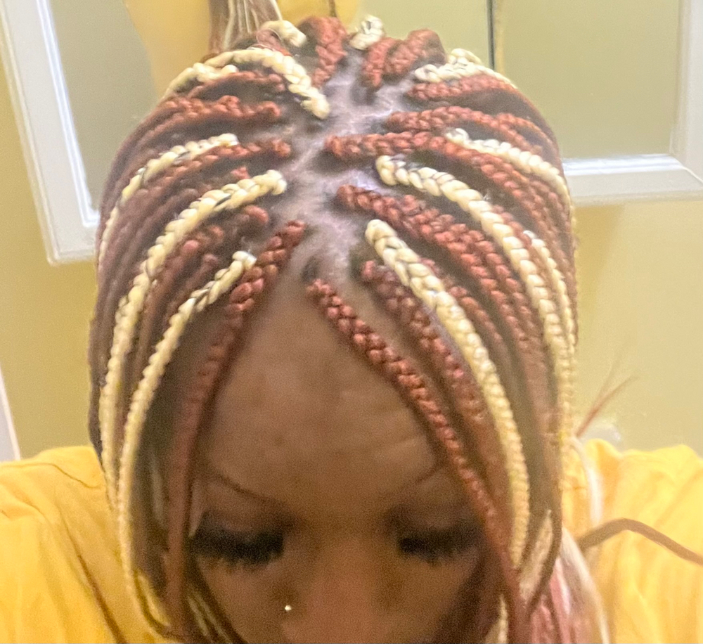 Sm. Traditional Box Braids