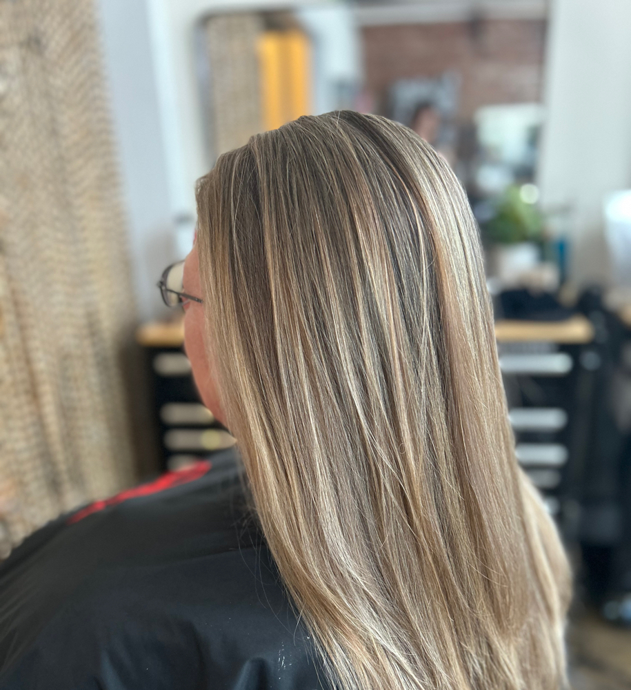 Partial Highlight With Glaze