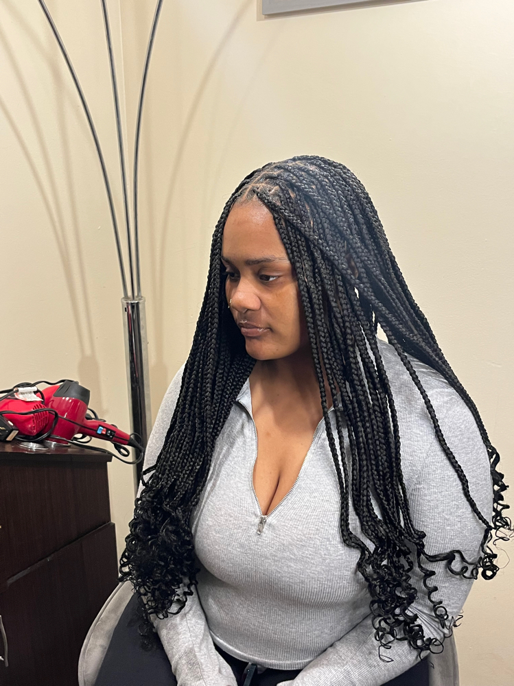 Regular Extra Small Knotless Braids