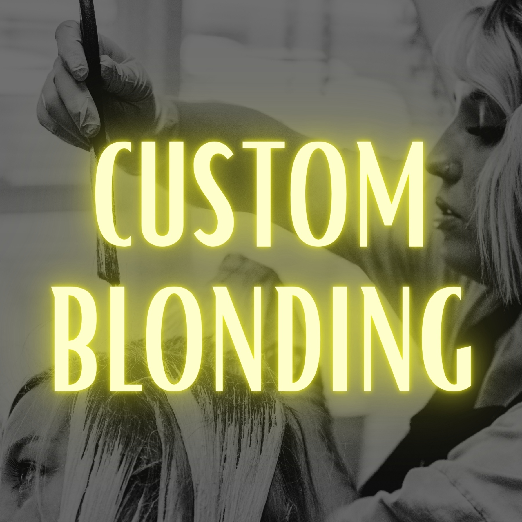 Custom Blonding at The Neon Hair Co. in knoxville, TN