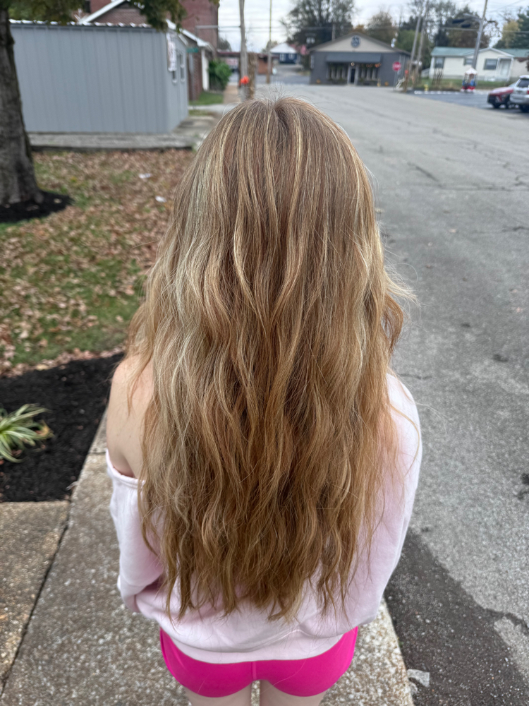 Balayage Including Toner
