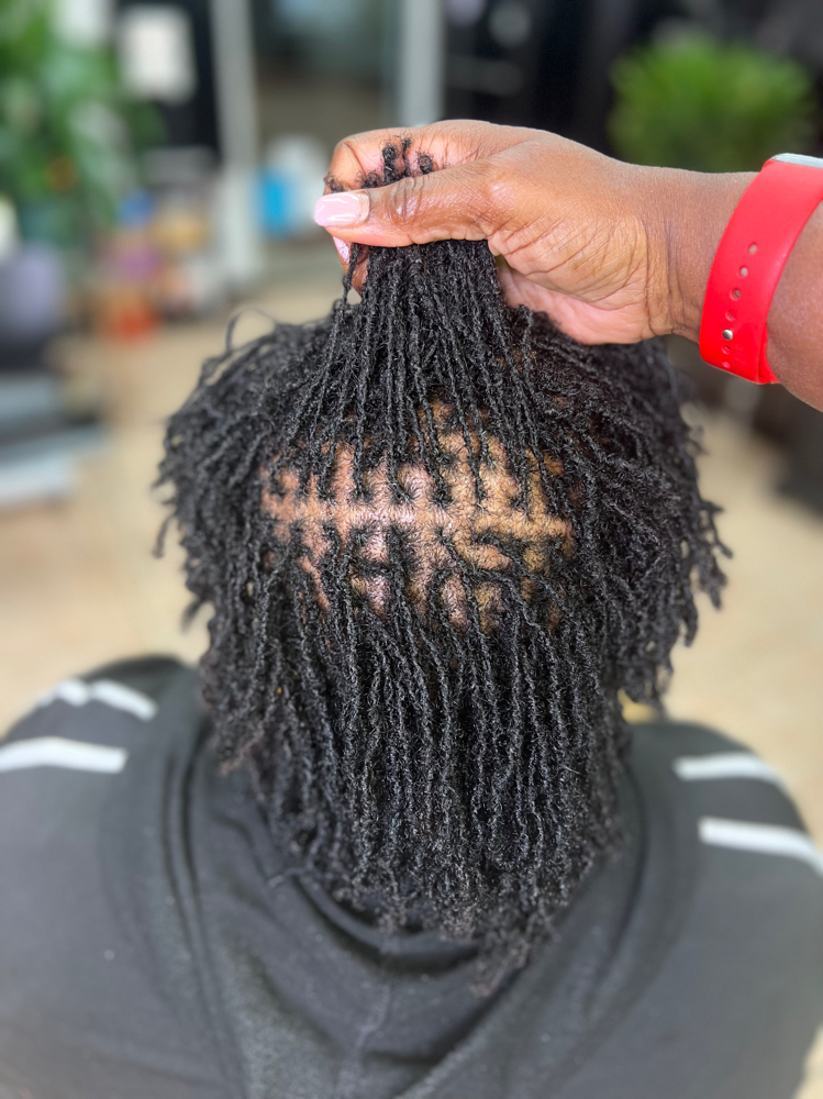 Sisterlocks Retie 5 Weeks at Godiva Beauty,LLC in Lauderhill, FL