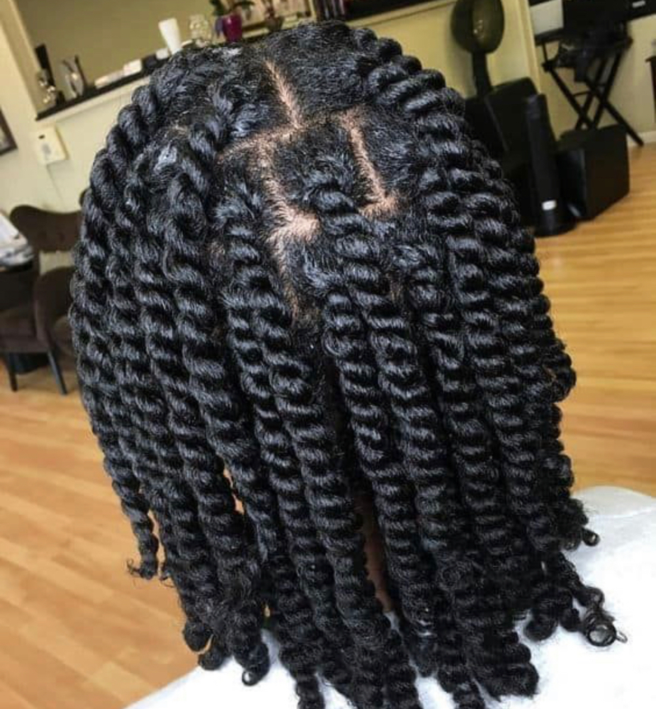 Two Strand Twists at Shakiyla  Ross in Florissant, MO