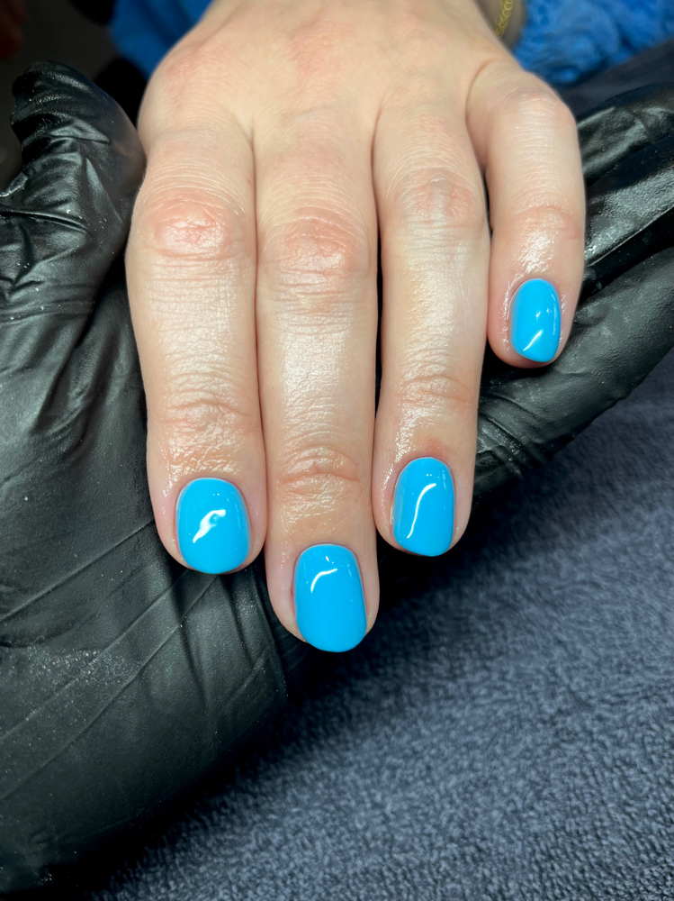 Single Color Gel Manicure