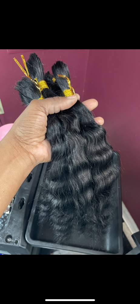 Add Extra Boho Hair To Braids