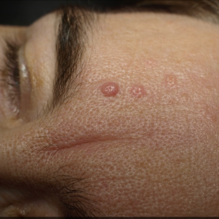 Sebacous Hyperplasia Removal at Serenity Aesthetics by Denise in St. John’s, FL