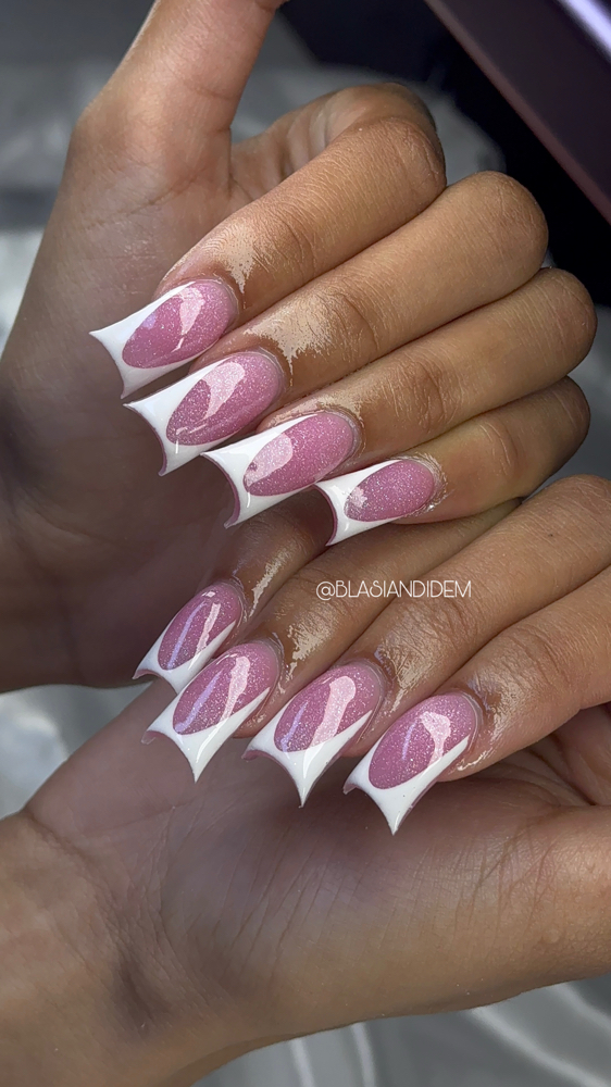 French Tip Nails & Toes Deal