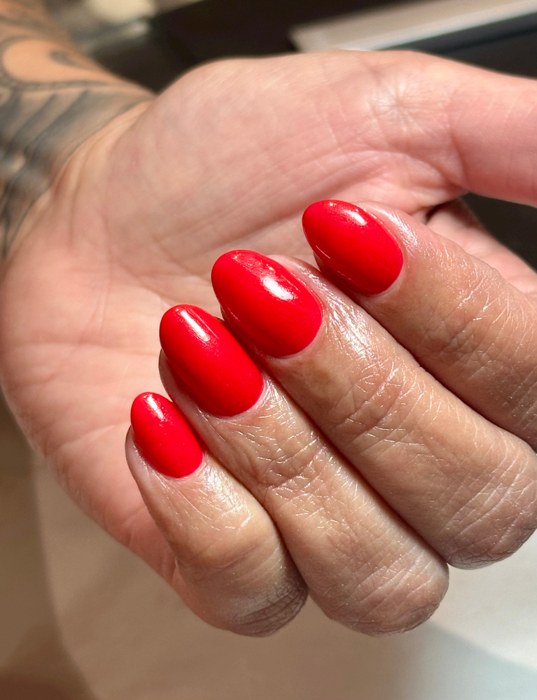 Structured Gel Manicure Fill-In