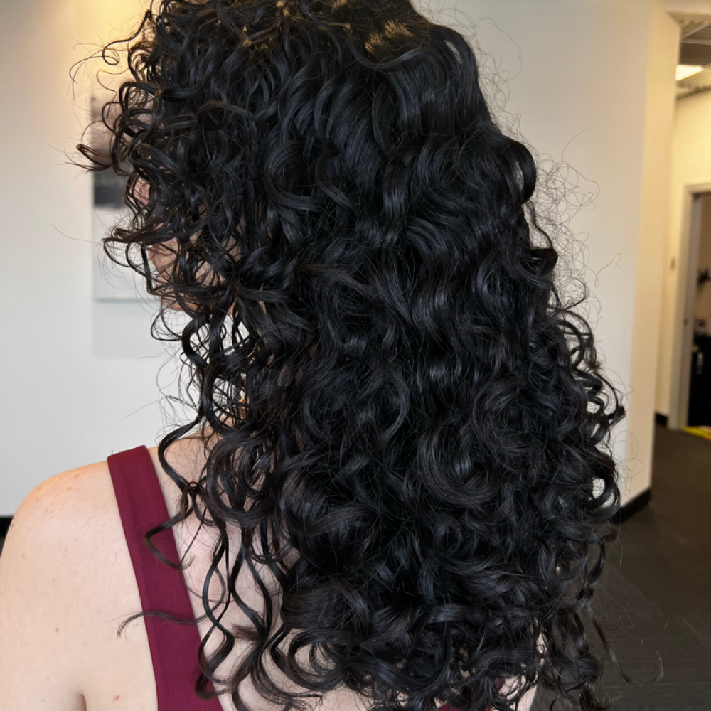 Curly/Shag/Transformation Haircut