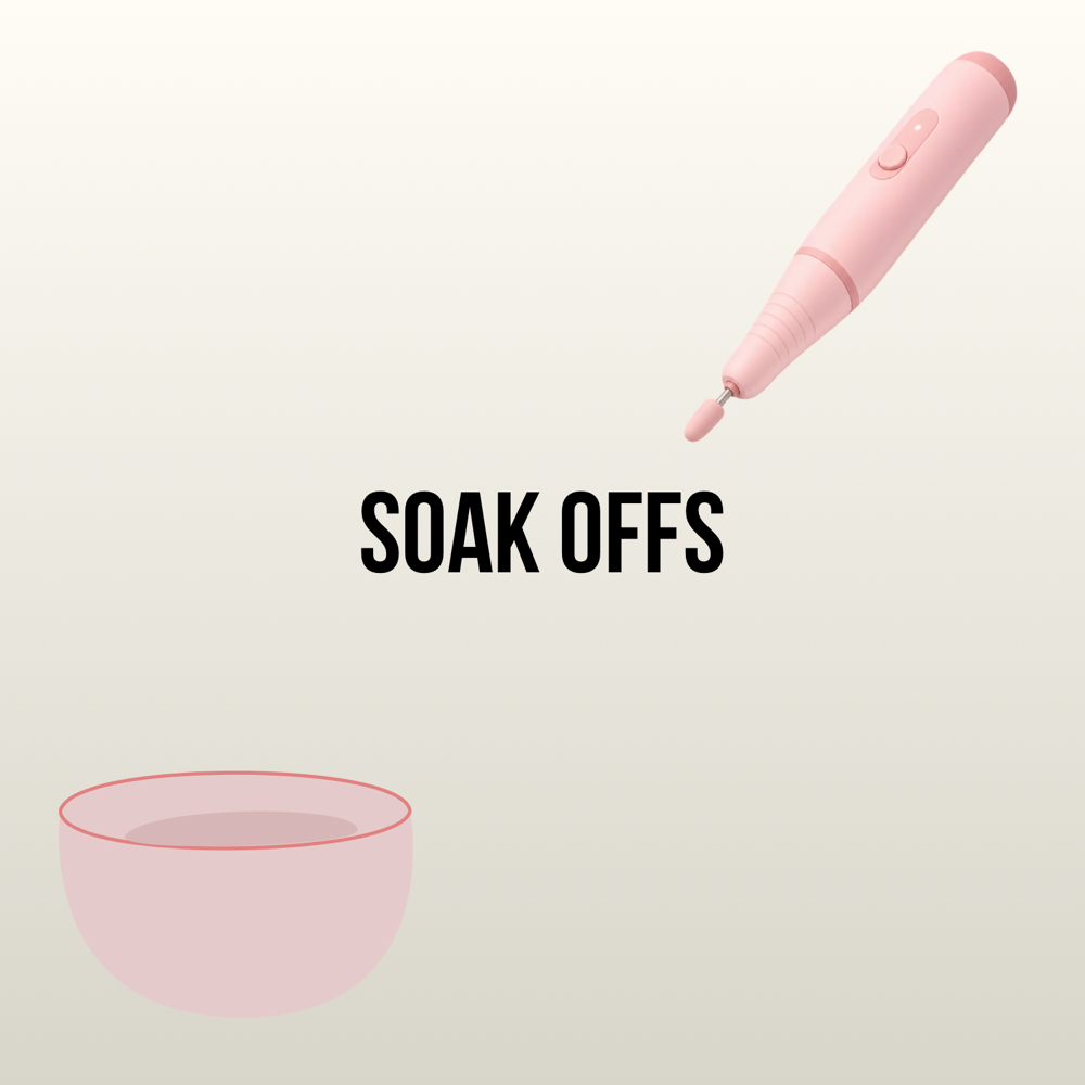 Soak off/ Nail Removal at Maria's Nails in Bloomington, IL