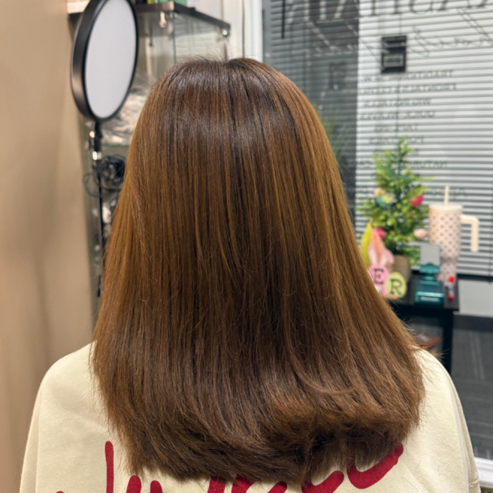 Luxury Silk Press at Kashair Studio in Paramus, NJ
