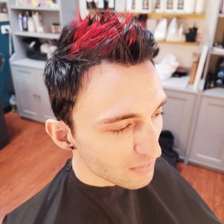 Precision Short Haircut at The Hair Ninja Studio in Arvada, CO