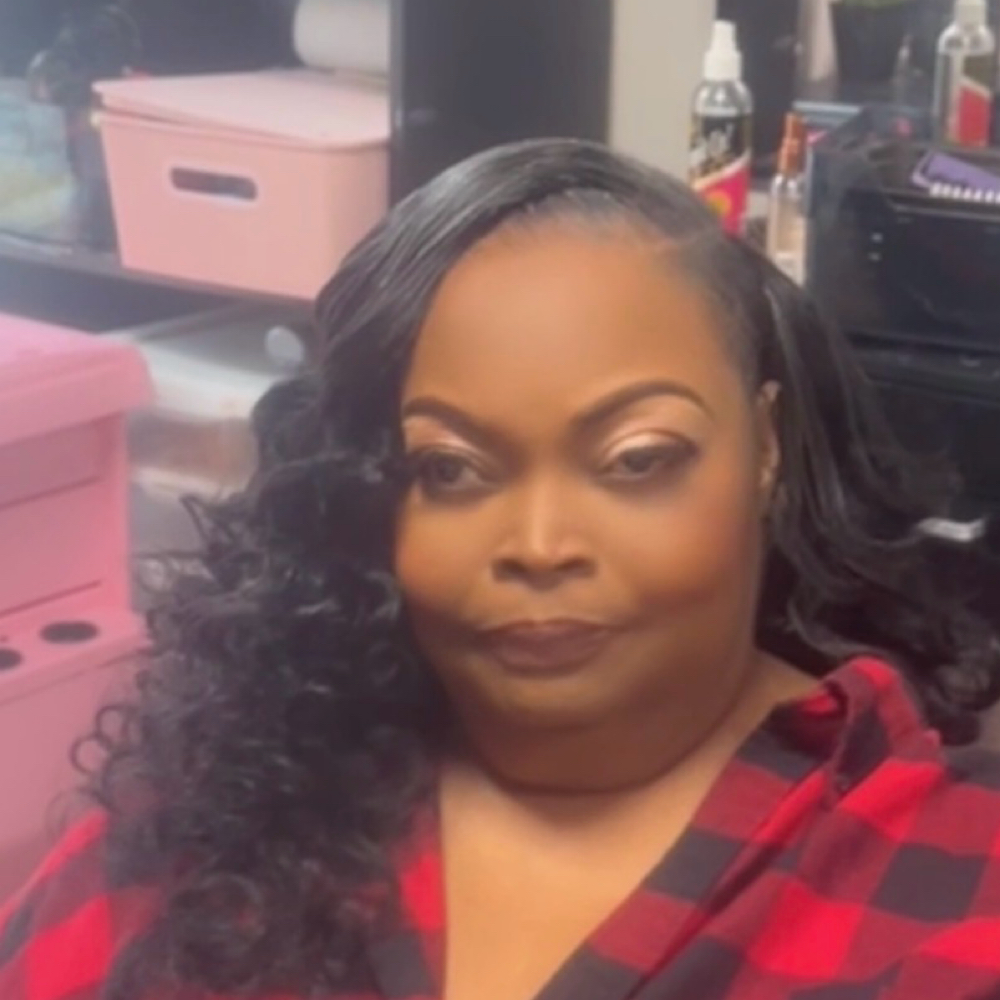 traditional sew in at Birds Braiding Boutique in Newnan, GA