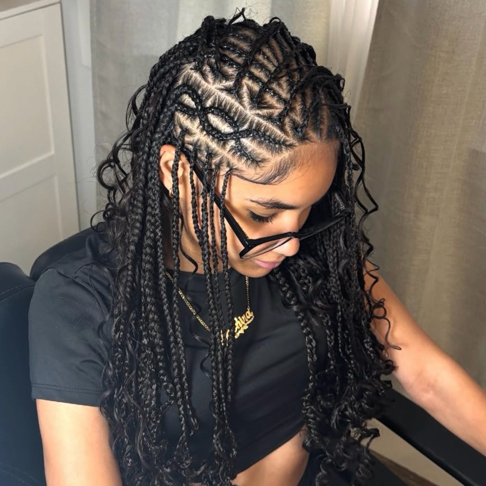 Fulani Flip Boho Knotless