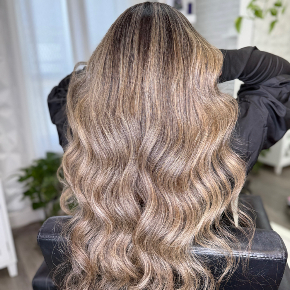 Highlights/color Melt at Glossed by Luz in San Miguel, CA