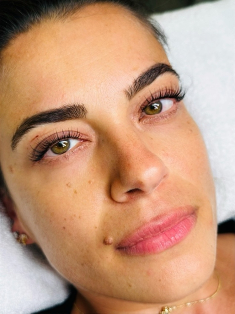 Lash lift and brow tint package