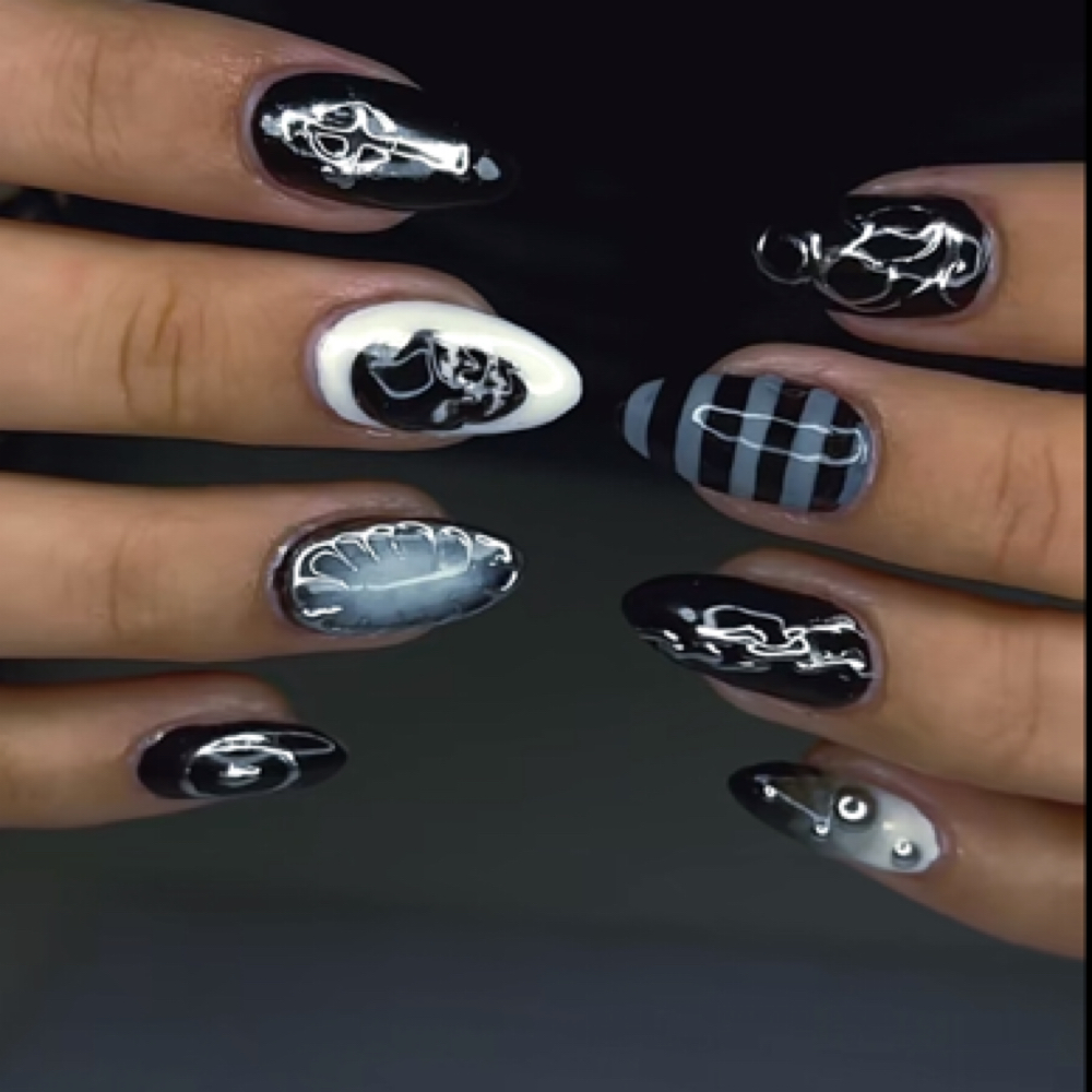 Gel Overlay W/ Art Tier 3 at MayaNailz in Murray, UT