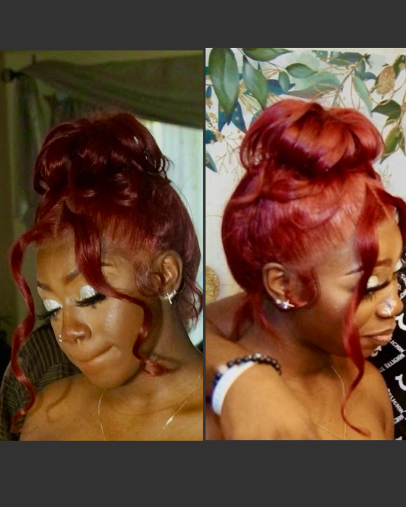 Ponytail/Pin Up (Lace)