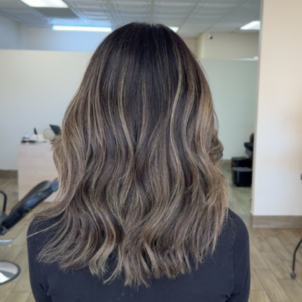 Balayage Highlights at Randa Beauty Salon in phoenix, AZ