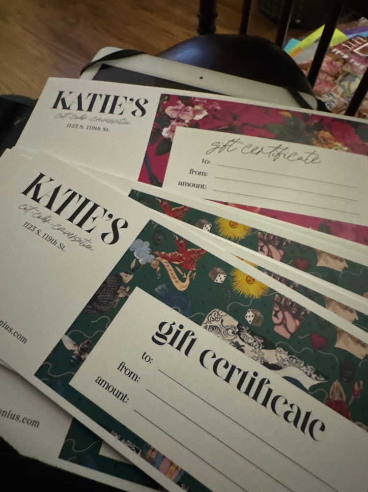 Gift Certificate at Katie’s Hair Salon in Omaha, NE