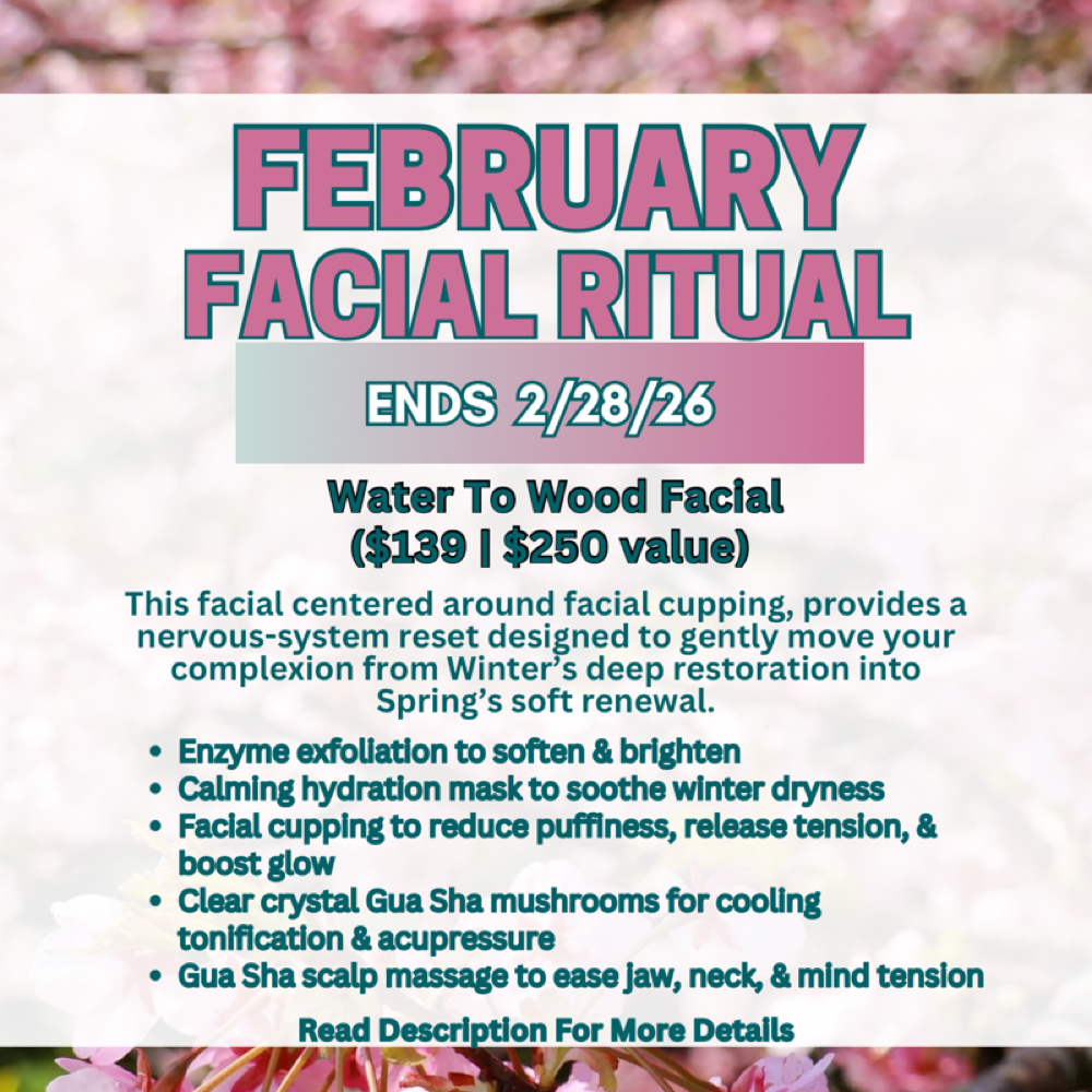 WATER TO WOOD FACIAL RITUAL at The Face Naturalist Dawn Conder in Naples, FL