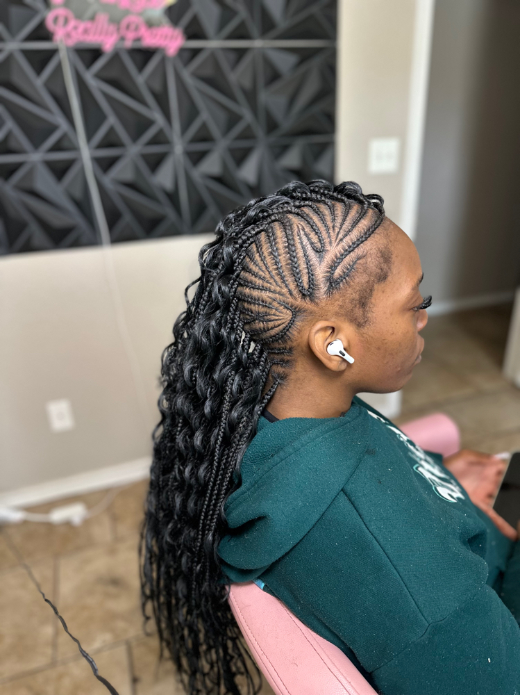 Design Stitch Braided Mowhawk